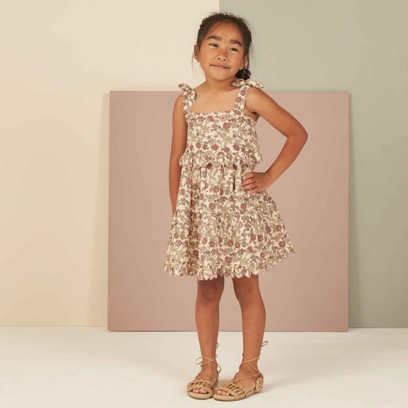 Rylee and Cru ruffle swing dress Bloom NWT - Picture 1 of 3